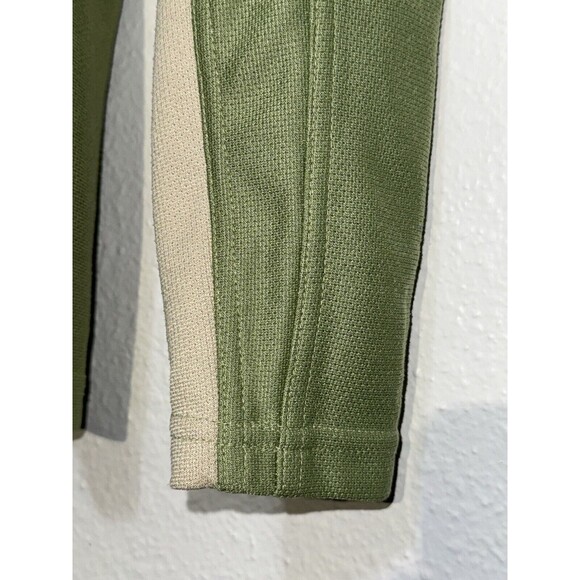 PrAna Breathe 1/4 Zip Lightweight Pullover Sweater Men's Size Small Green/Tan - Picture 4 of 11